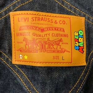 Levi Super Mario Overalls size 36 or large